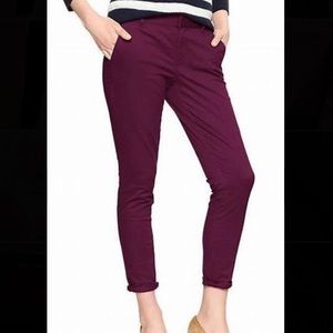 Gap Skinny Mini Skimmer Khakis